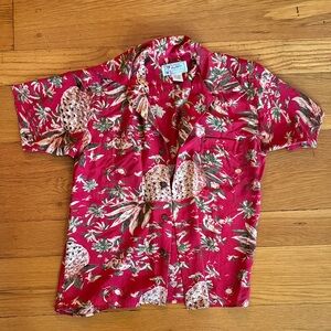 Original Avanti silk Hawaiian Shirt